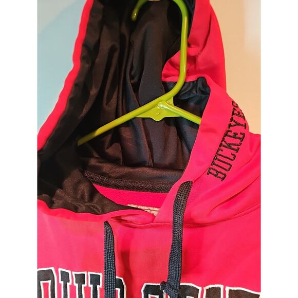 Ohio State Buckeyes Size L Red Hoodie Varsity Authentic Apparel University NCAA - Picture 9 of 9
